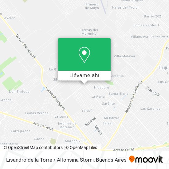 Mapa de Lisandro de la Torre / Alfonsina Storni