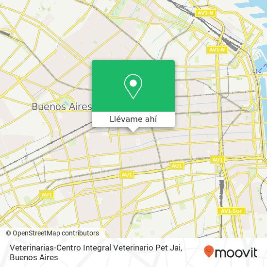 Mapa de Veterinarias-Centro Integral Veterinario Pet Jai