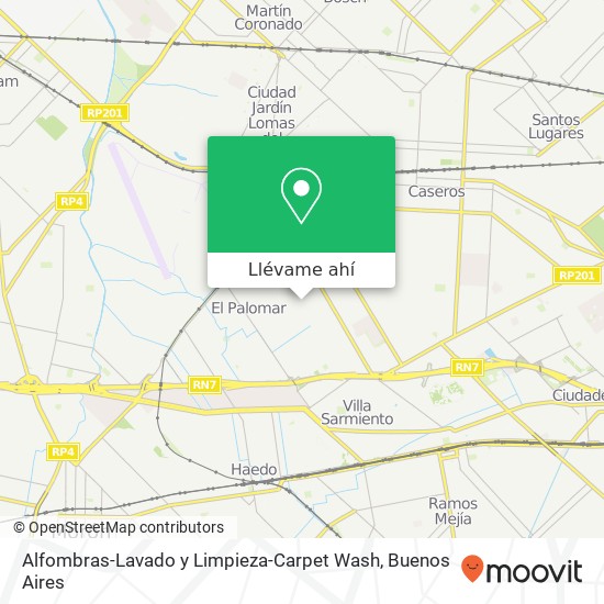 Mapa de Alfombras-Lavado y Limpieza-Carpet Wash