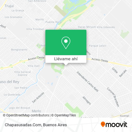 Mapa de Chapasusadas.Com