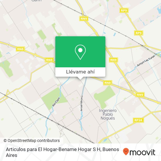 Mapa de Articulos para El Hogar-Bename Hogar S H