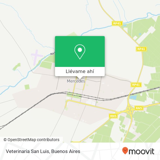 Mapa de Veterinaria San Luis