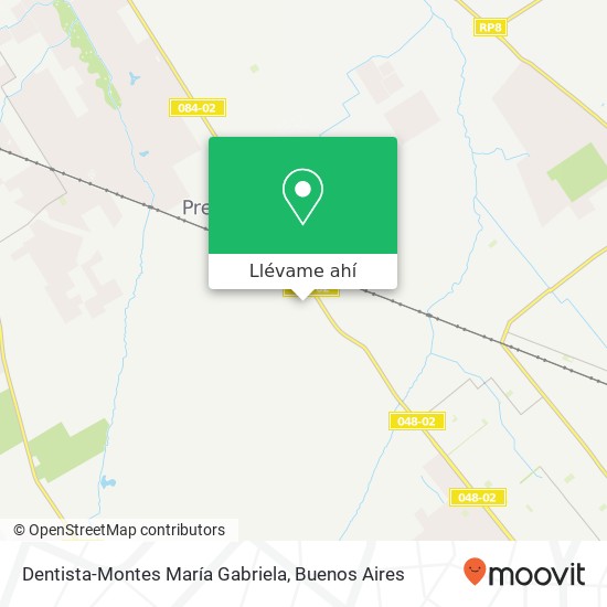 Mapa de Dentista-Montes María Gabriela