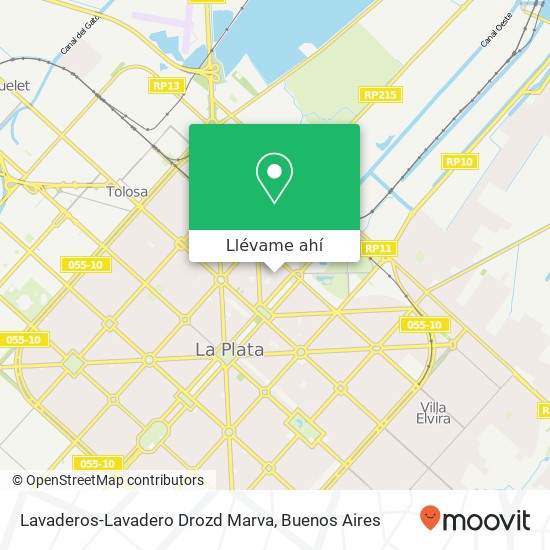 Mapa de Lavaderos-Lavadero Drozd Marva