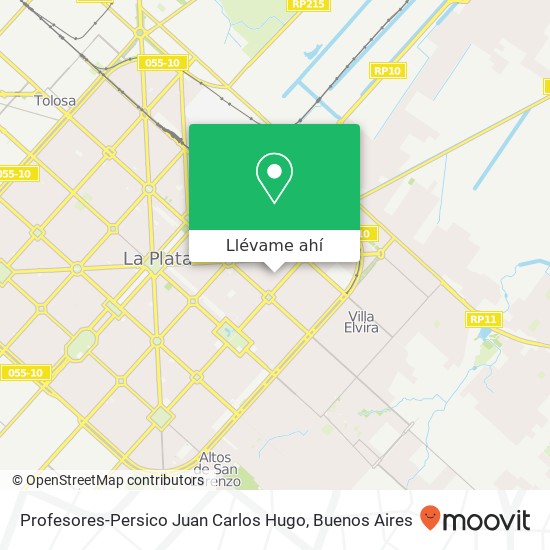 Mapa de Profesores-Persico Juan Carlos Hugo