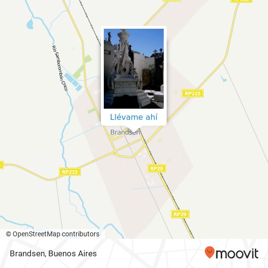 Mapa de Brandsen