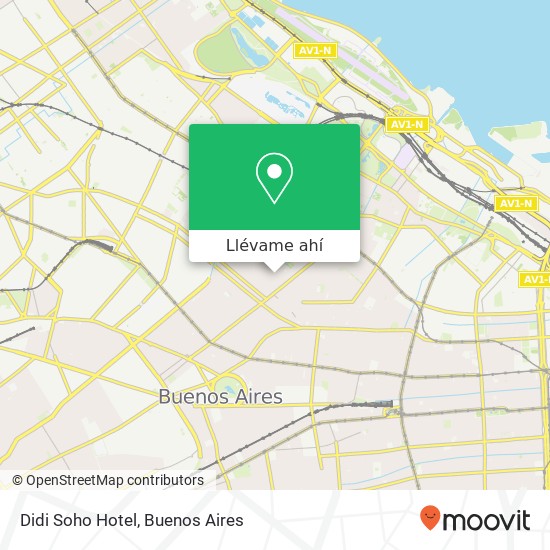 Mapa de Didi Soho Hotel