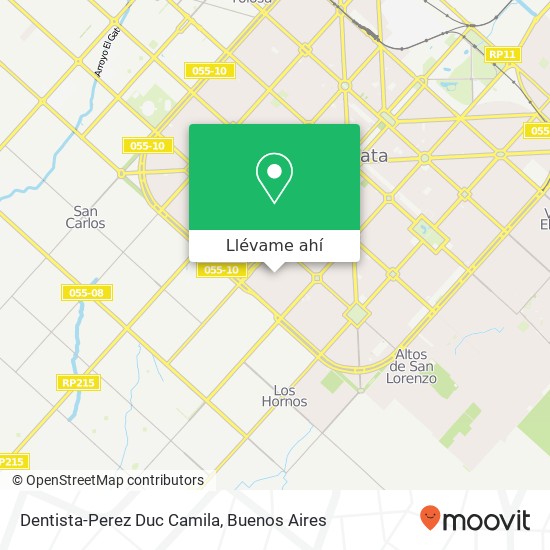 Mapa de Dentista-Perez Duc Camila