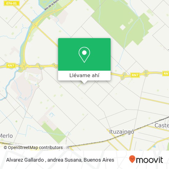 Mapa de Alvarez Gallardo , andrea Susana