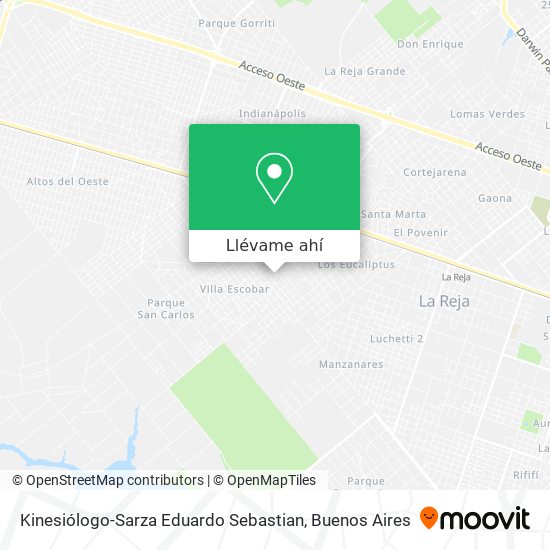 Mapa de Kinesiólogo-Sarza Eduardo Sebastian