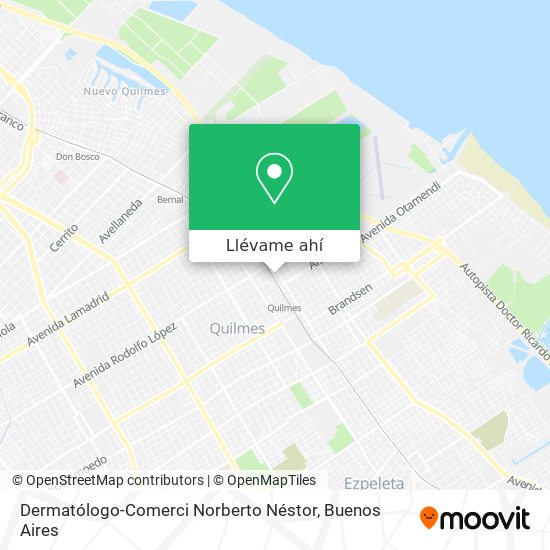Mapa de Dermatólogo-Comerci Norberto Néstor