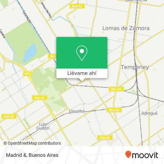 Mapa de Madrid &