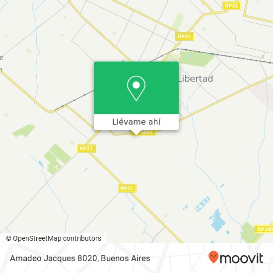 Mapa de Amadeo Jacques 8020