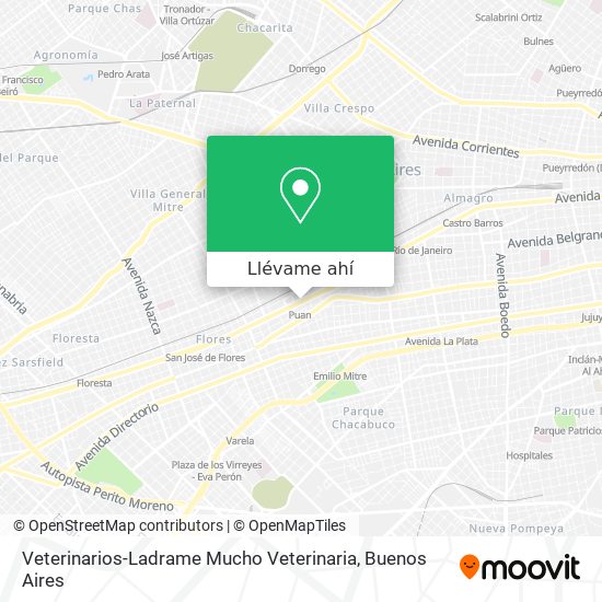 Mapa de Veterinarios-Ladrame Mucho Veterinaria