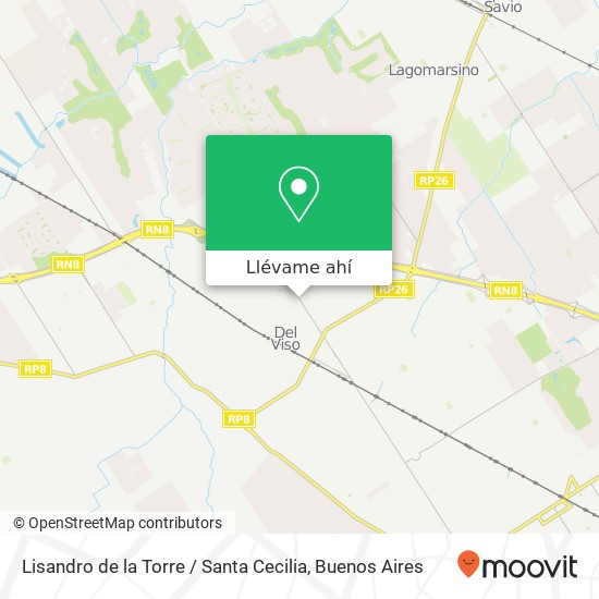 Mapa de Lisandro de la Torre / Santa Cecilia