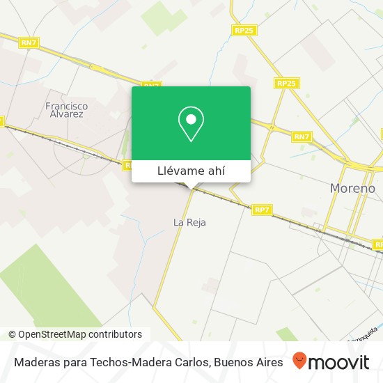 Mapa de Maderas para Techos-Madera Carlos