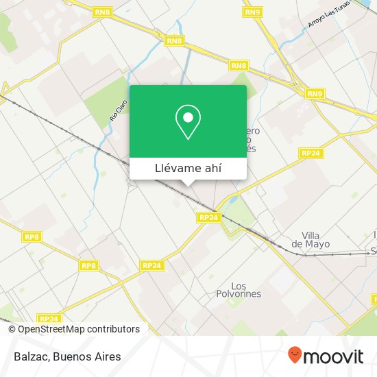 Mapa de Balzac