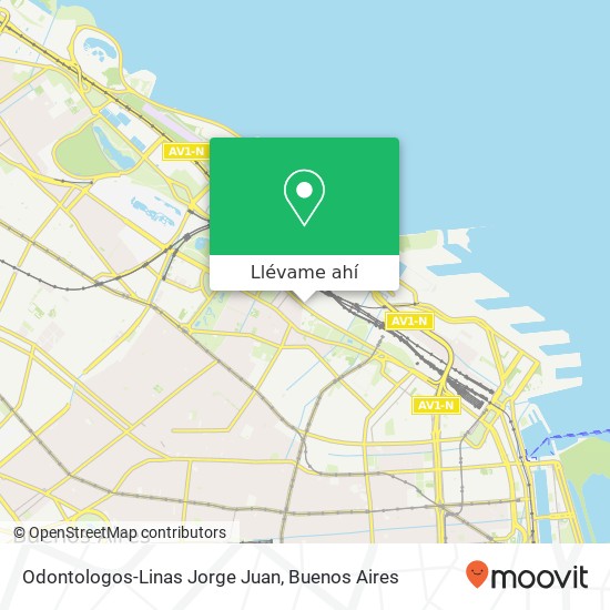 Mapa de Odontologos-Linas Jorge Juan