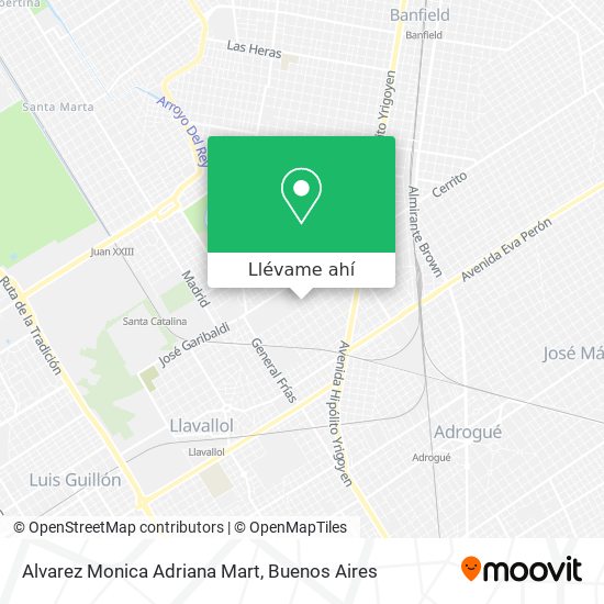 Mapa de Alvarez Monica Adriana Mart