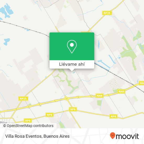 Mapa de Villa Rosa Eventos