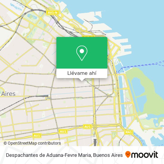 Mapa de Despachantes de Aduana-Fevre Maria