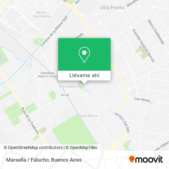 Mapa de Marsella / Falucho