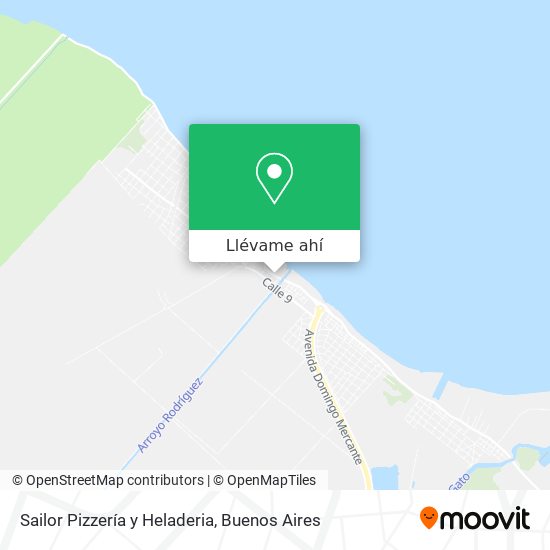 Mapa de Sailor Pizzería y Heladeria