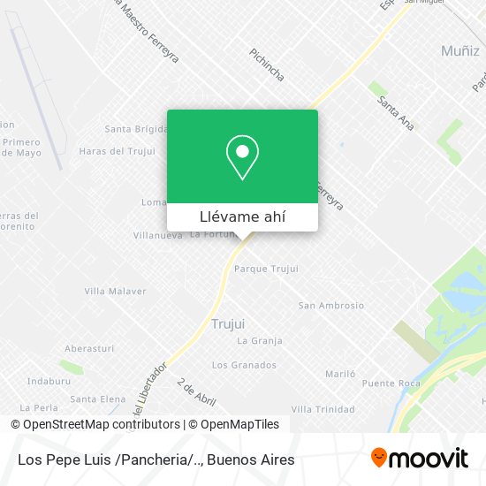 Mapa de Los Pepe Luis /Pancheria/..