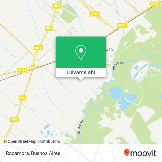 Mapa de Rocamora