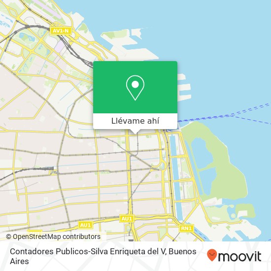 Mapa de Contadores Publicos-Silva Enriqueta del V