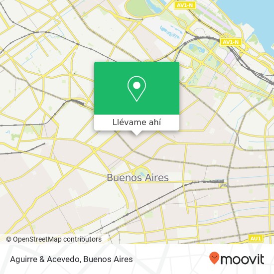 Mapa de Aguirre & Acevedo