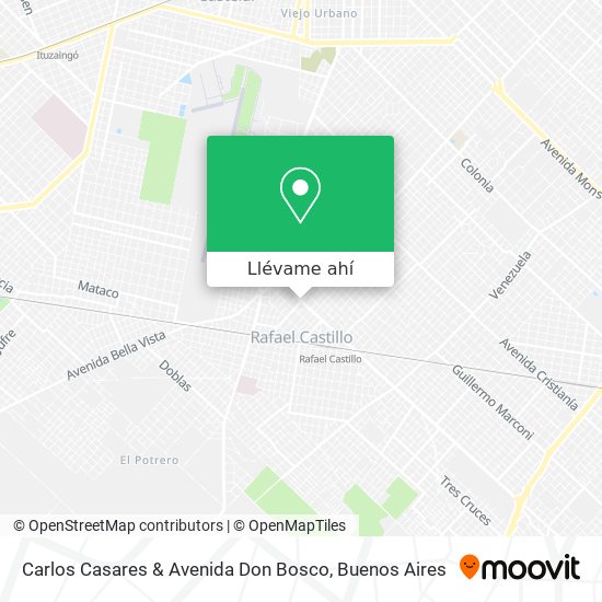 Mapa de Carlos Casares & Avenida Don Bosco