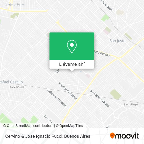 Mapa de Cerviño & José Ignacio Rucci