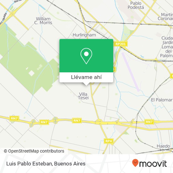 Mapa de Luis Pablo Esteban