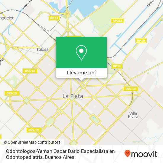 Mapa de Odontologos-Yeman Oscar Dario Especialista en Odontopediatria
