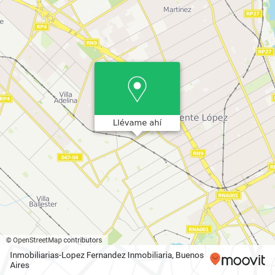 Mapa de Inmobiliarias-Lopez Fernandez Inmobiliaria