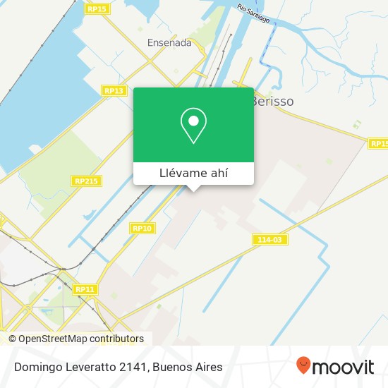 Mapa de Domingo Leveratto 2141