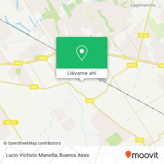 Mapa de Lucio Victorio Mansilla