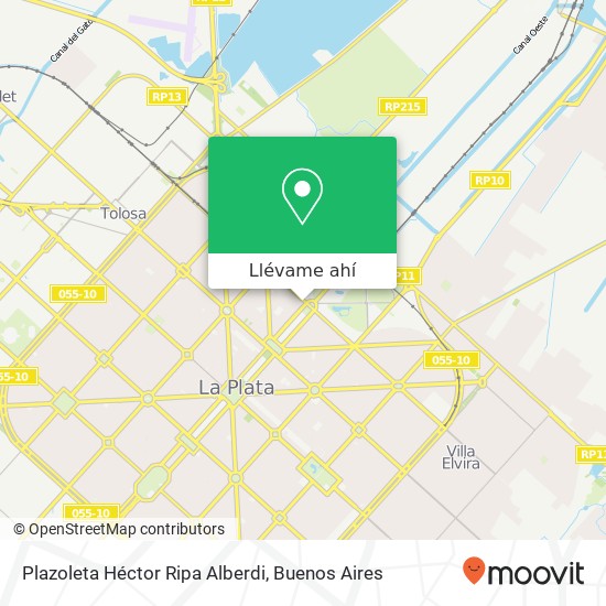 Mapa de Plazoleta Héctor Ripa Alberdi