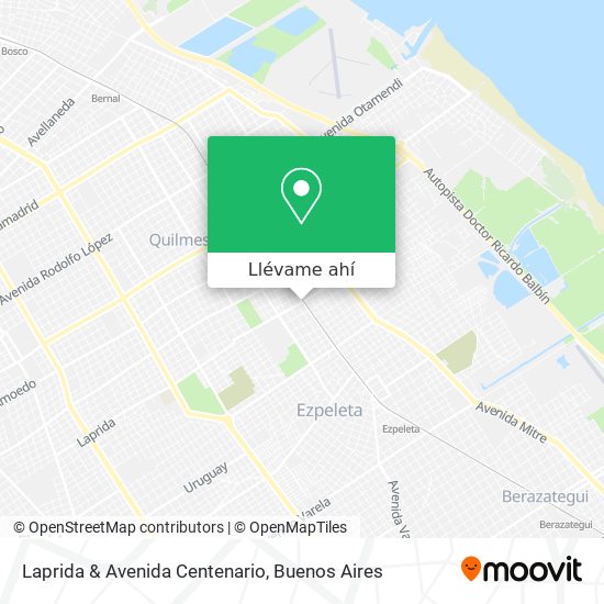 Mapa de Laprida & Avenida Centenario