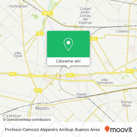 Mapa de Profesor-Camozzi Alejandro Amilcar