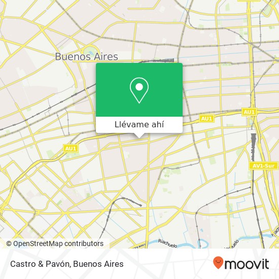 Mapa de Castro & Pavón