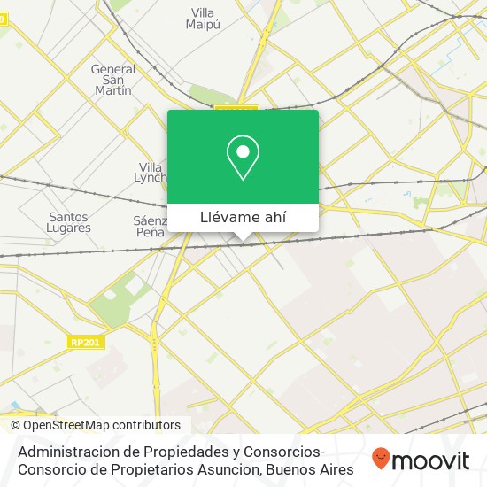 Mapa de Administracion de Propiedades y Consorcios-Consorcio de Propietarios Asuncion