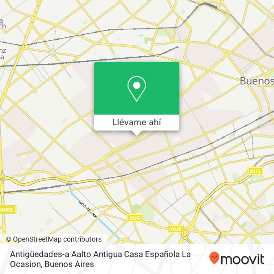 Mapa de Antigüedades-a Aalto Antigua Casa Española La Ocasion