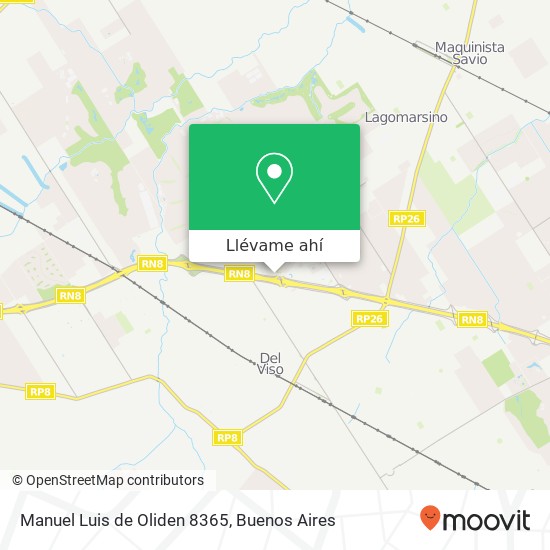 Mapa de Manuel Luis de Oliden 8365