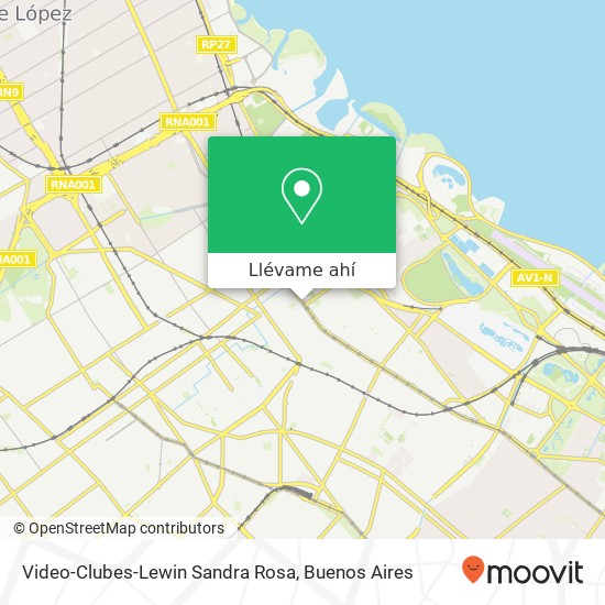 Mapa de Video-Clubes-Lewin Sandra Rosa