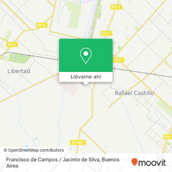 Mapa de Francisco de Campos / Jacinto de Silva