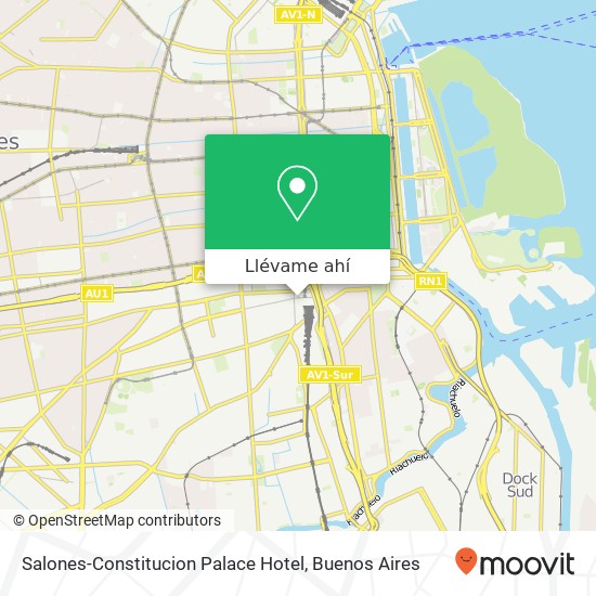 Mapa de Salones-Constitucion Palace Hotel
