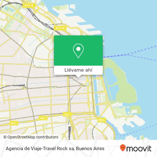 Mapa de Agencia de Viaje-Travel Rock sa