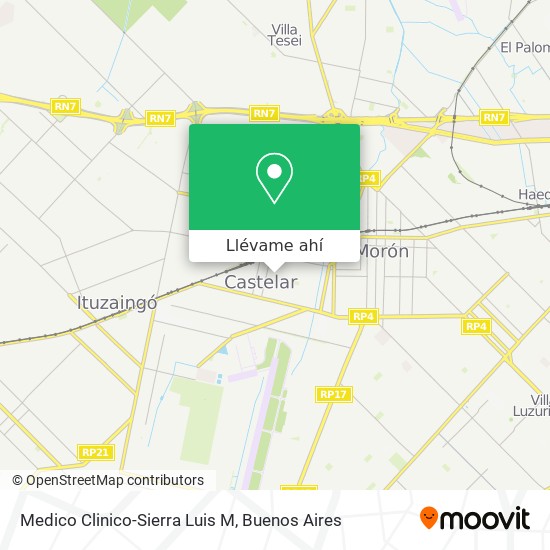 Mapa de Medico Clinico-Sierra Luis M